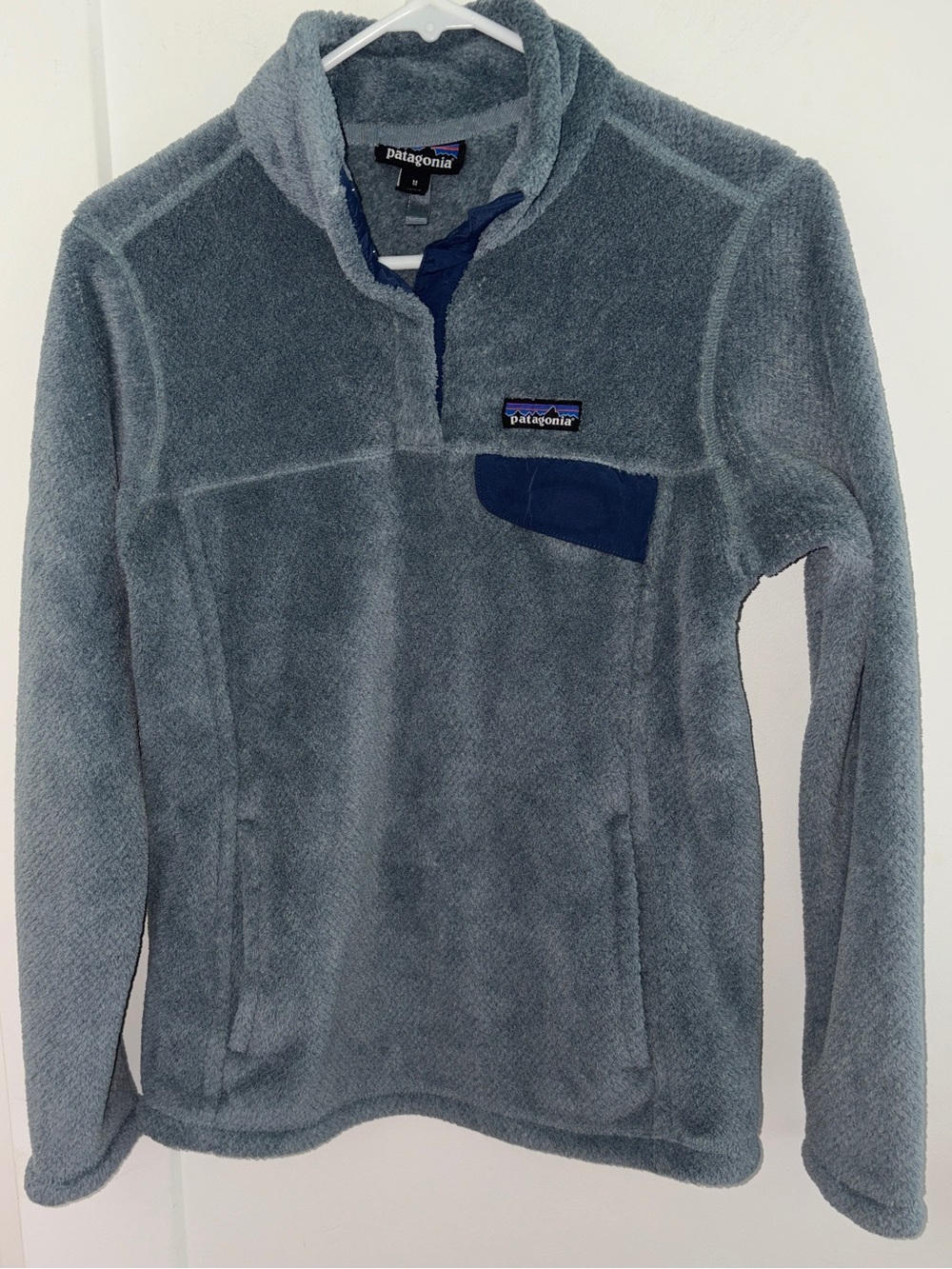 Patagonia Re-Tool Snap-T Polartec fleece pullover women's M EUC